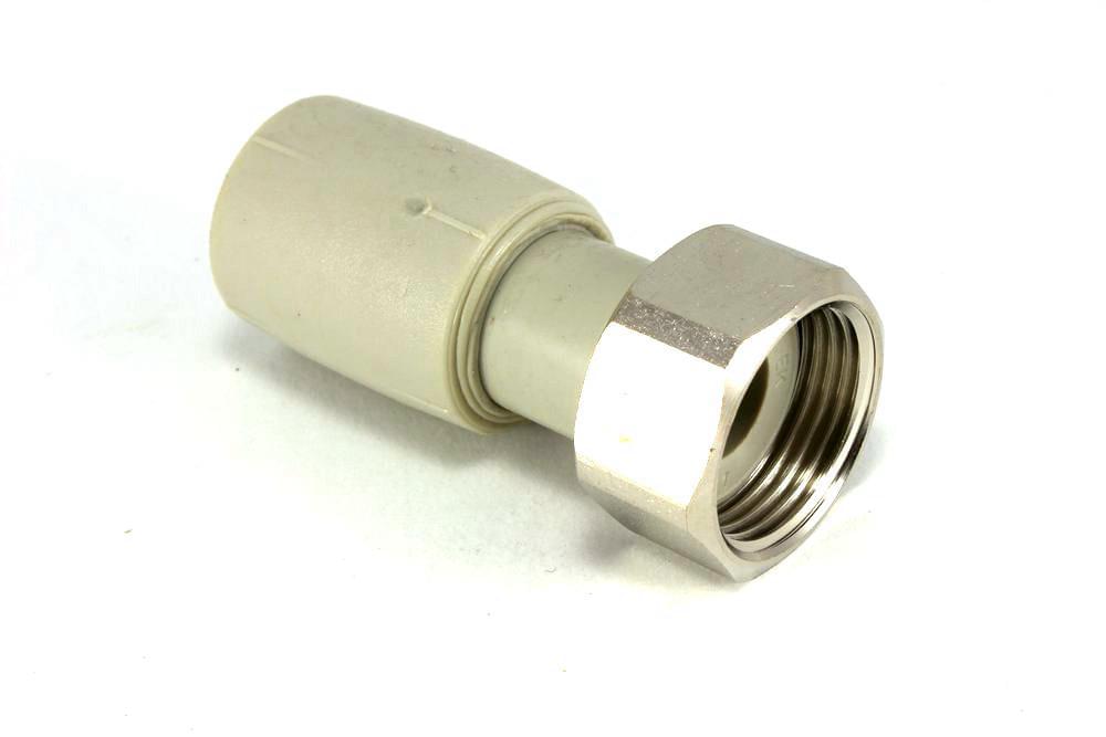 Муфта с накидной гайкой  20х3/4"Ekoplastik (25/100)