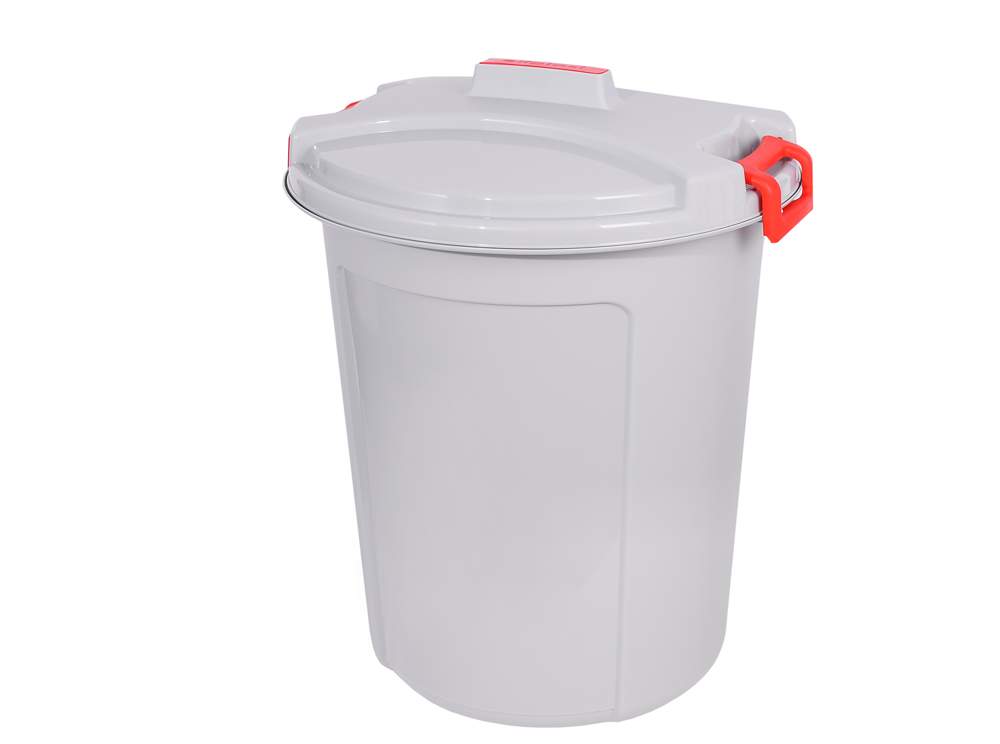 ЭЛЬФПЛАСТ Бак хозяйственный 313 Геркулес 100л серый 600х720мм 