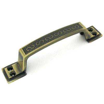 Ручка-скоба  РС 100-1 старая бронза  Аллюр