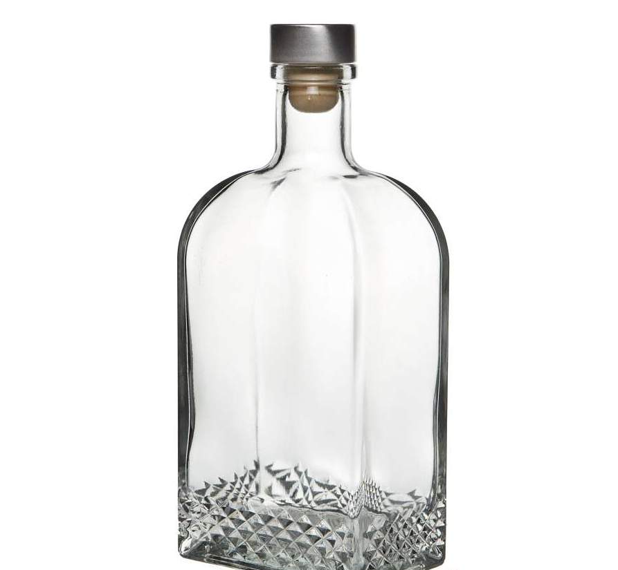 ХРУСТАЛЬНЫЙ ЗВОН Бутылка Богем 0,7л с пробкой BC-449-700-СБГ1 (15)