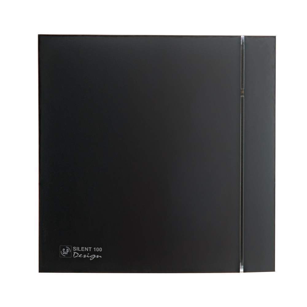Вентилятор SILENT-100 CZ  03-0101-921  Matt BLACK  DESIGN-4C