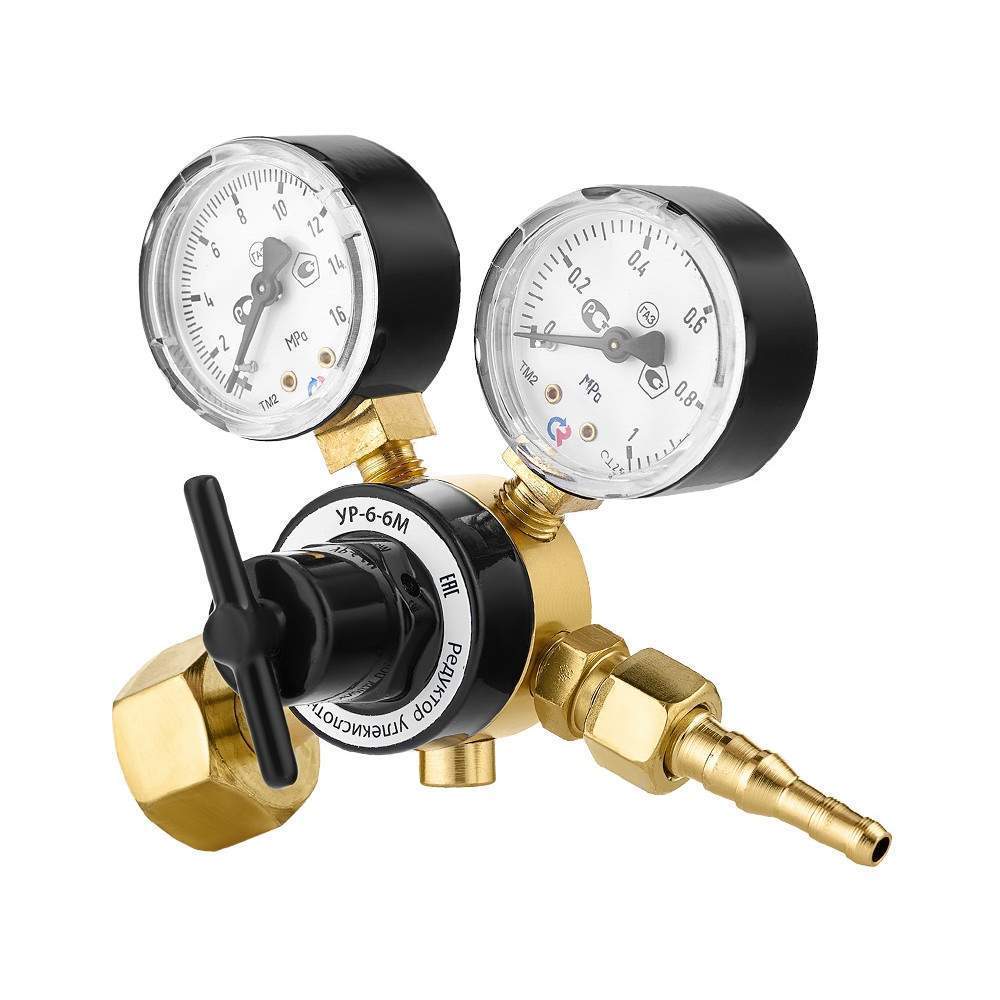 Редуктор УР-6-6M (углекислотный)  Сварог с поверкой 00000098573