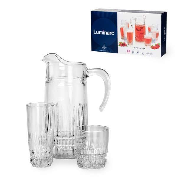 LUMINARC Набор питьевой Император 13пр P1272
