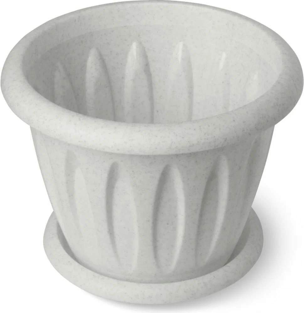 Горшок  Фелиция  d22,5 (3,6л) мрам.  С104М