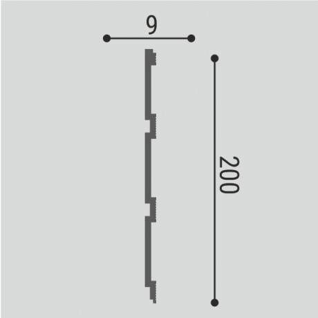 Панель стеновая XPS BD 02/2 м