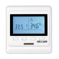 Термостат прогр. Valena GM-119  белый  датчик пола/возд.3,6кВт 16А  537085