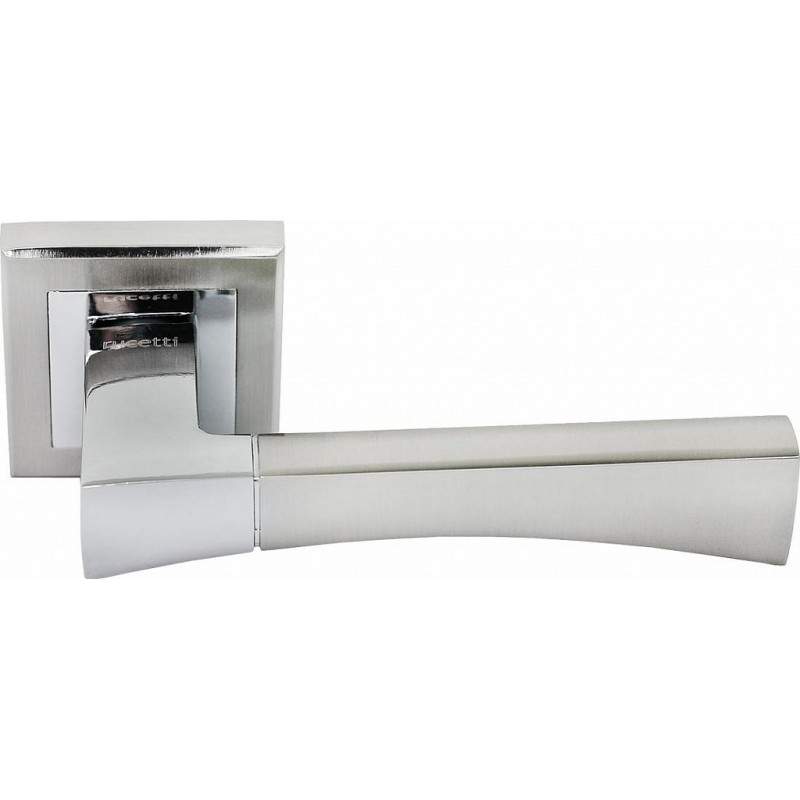 Ручка дверная RAP 12-S SN/CP бел.никель/хром  RUCETTI