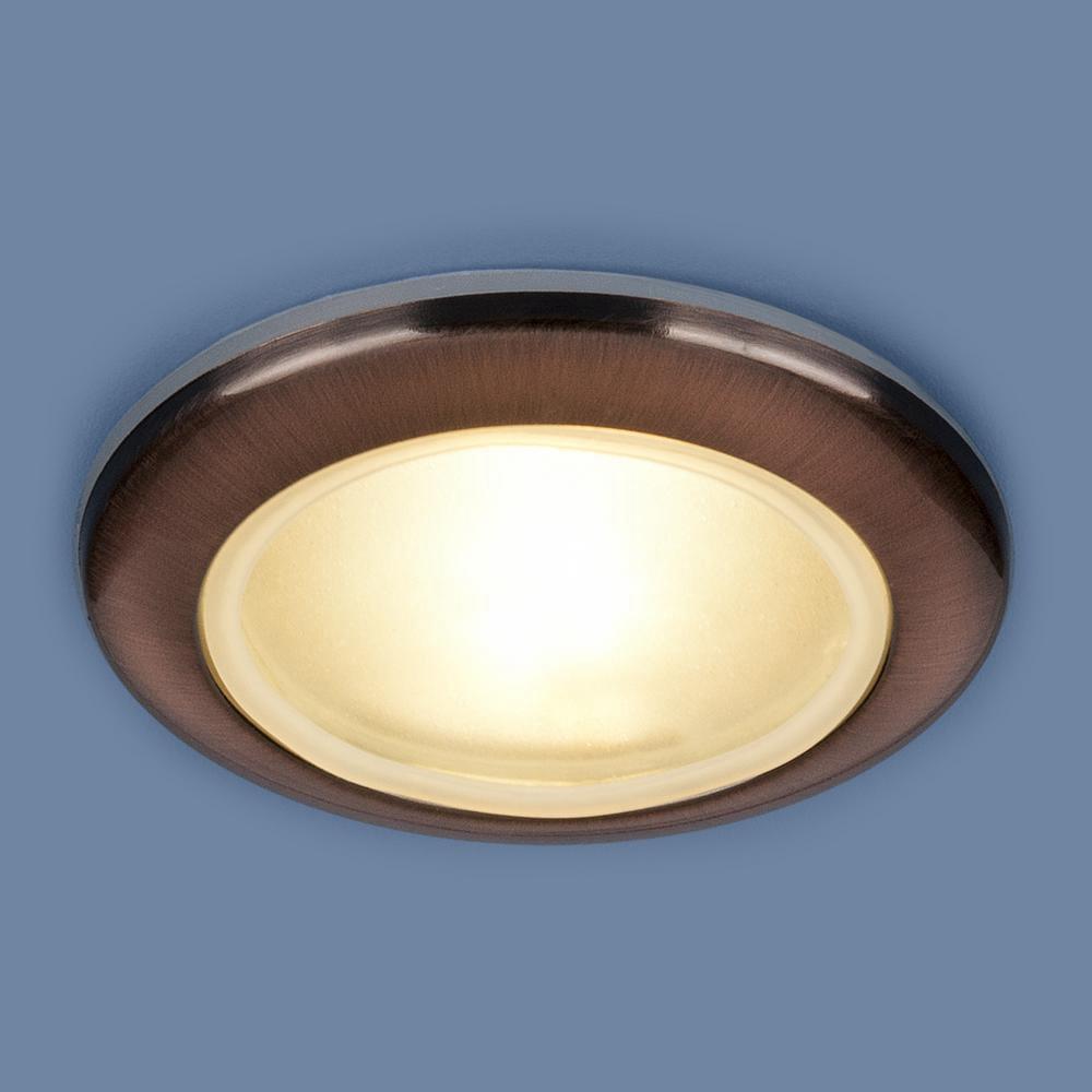 Точечный свет- 1080  MR16  RAB медь