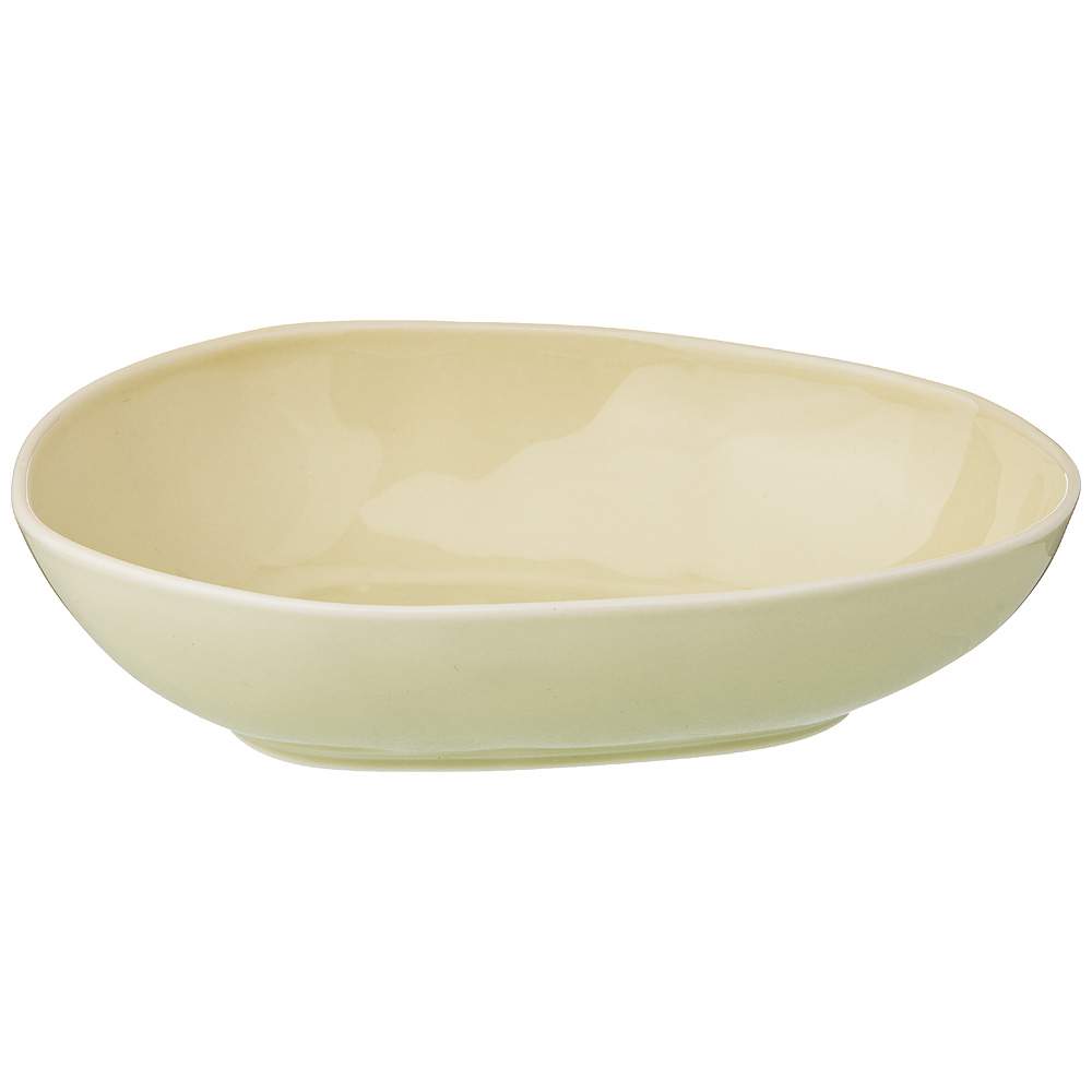 BRONCO Meadow Салатник 474-109 22,5*16см кремовый