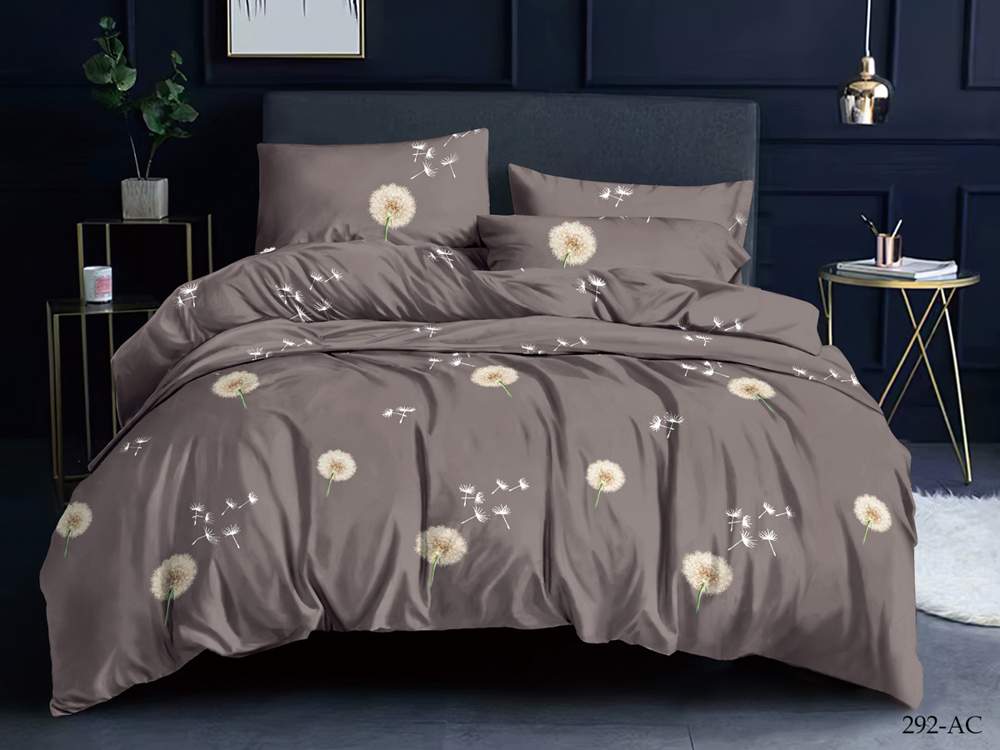 CLEO КПБ полисатин Art Color 2сп ( 70*70*2) 20% хлопок/40% вискоза/40% ПЭ 20/292-AC 