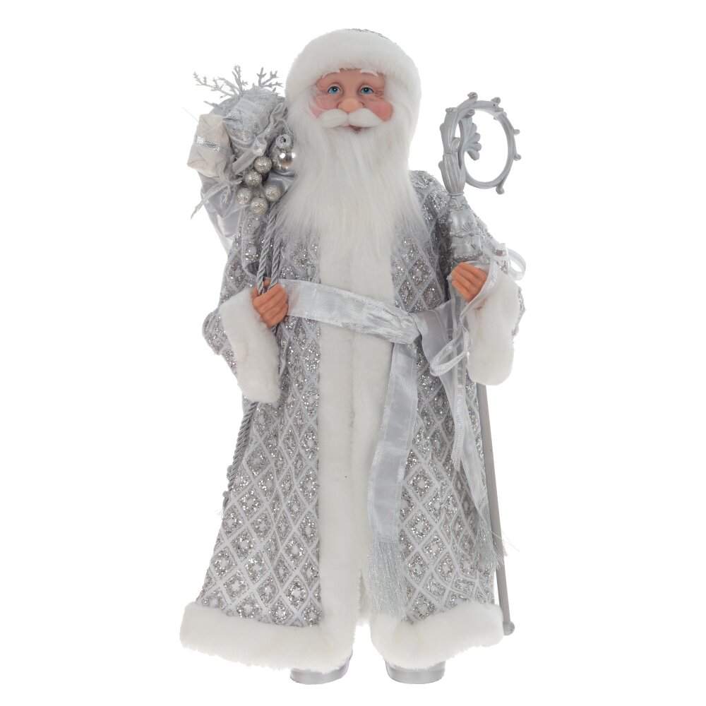 REMECO COLLECTION Дед Мороз 807193 серебро 23х15х46см