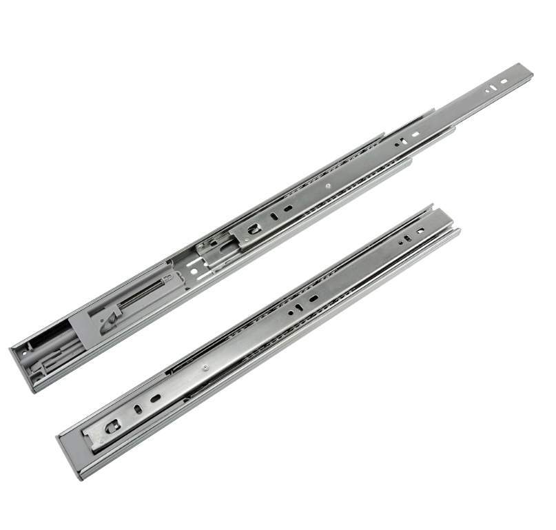 Направляющие шариковые  Н-45  350 мм с доводчиком DM45-350-DW