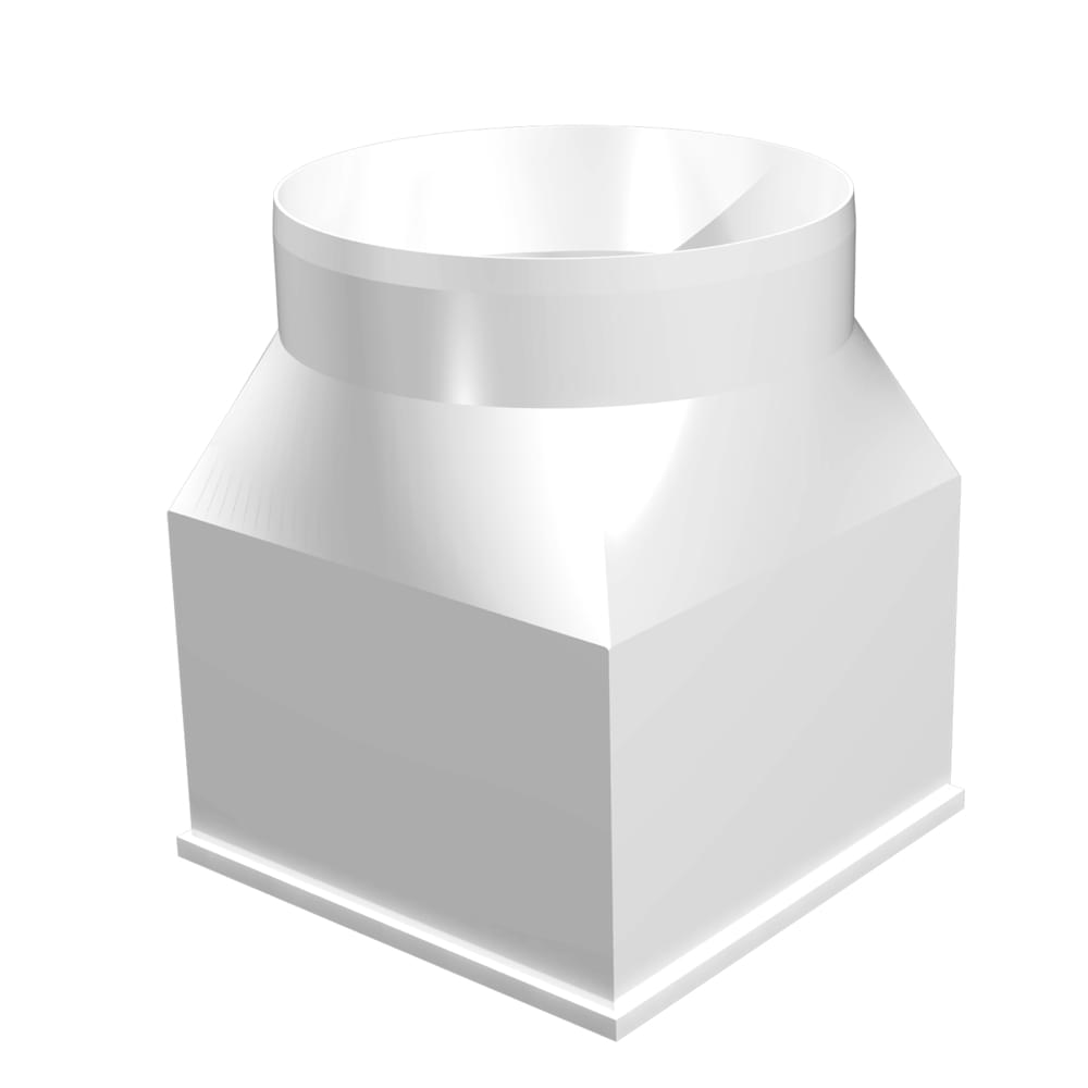 Соединитель центральный  1212СП12,5КП  126х126/ D125  ЭРА