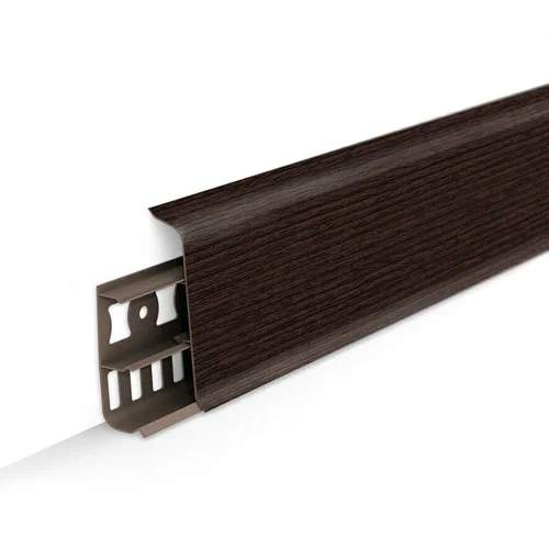 301 Плинтус н/п с кабель-каналом 70мм 2,2м "Деконика" Венге