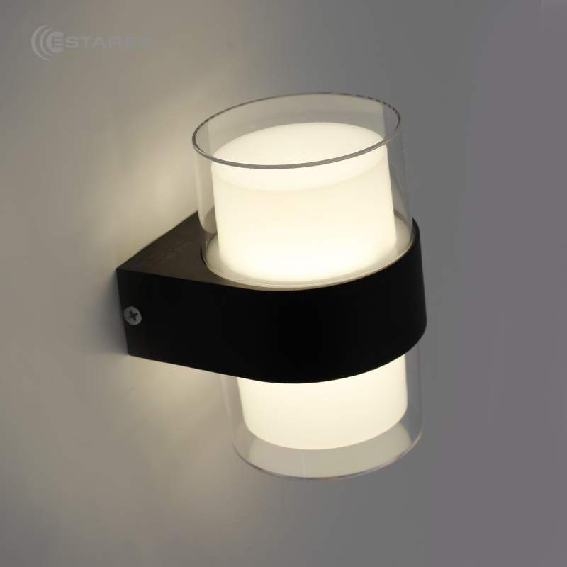 Св-к с/д архитектурный,интерьерный VALO 9W R-4000K-100x110x133-BLACK/CLEAR-220-IP54