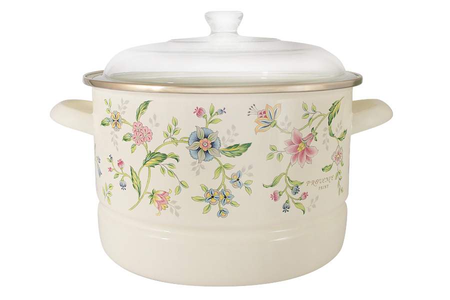 EJIRY Прованс Кастрюля 6,5л 24см эмаль EJ-PVR-24SM