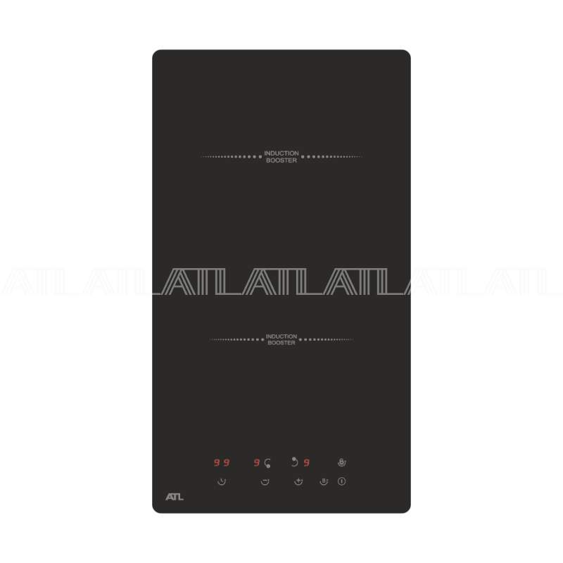 Варочная поверхность ATLAN 2  KIC 32 C BK  электрическая индукция