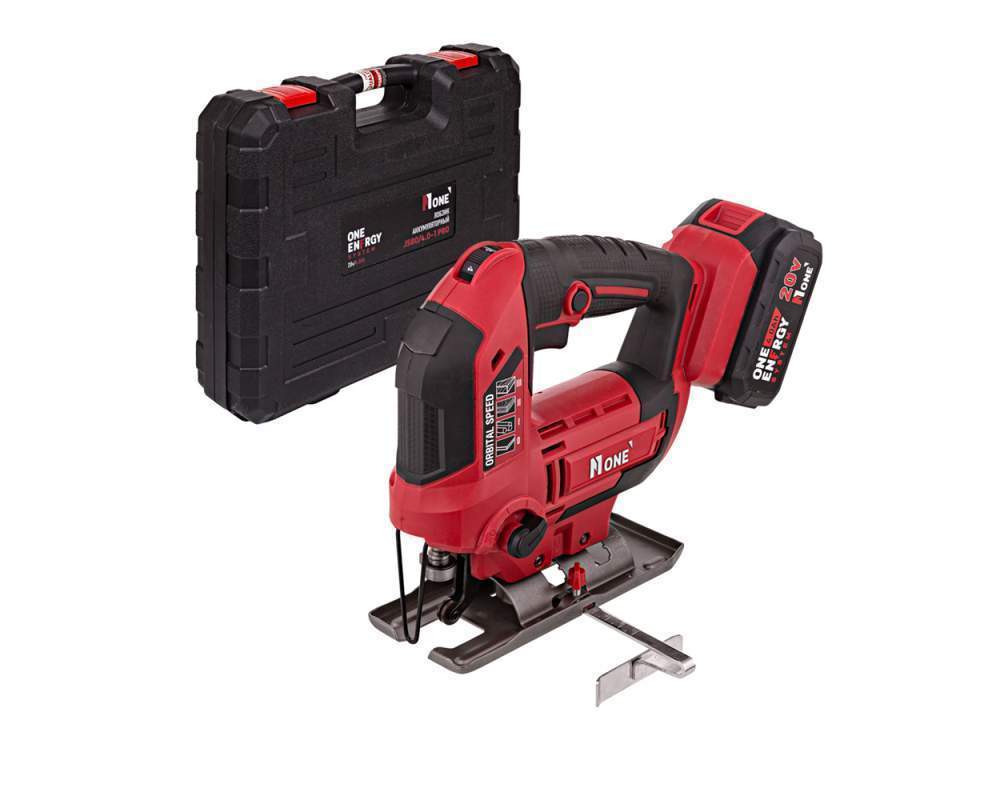 Лобзик  NUMBER ONE  JS80/4/0-1 PRO 20V 1х4Ah,з/у,кейс