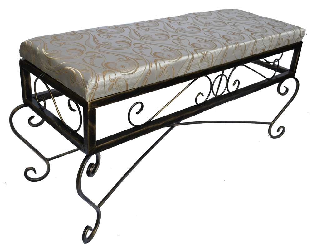 МЕТАЛЛ-ДЕКОР Банкетка №560 h55*110*40см