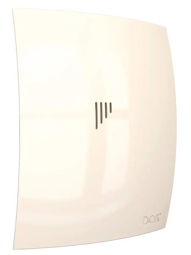 Вентилятор  BREEZE 4C Ivory осевой с обратным клапаном D100 декоративный  DiCiTi