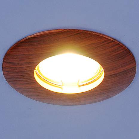 *Точечный свет- 108  MR16  BR дуб