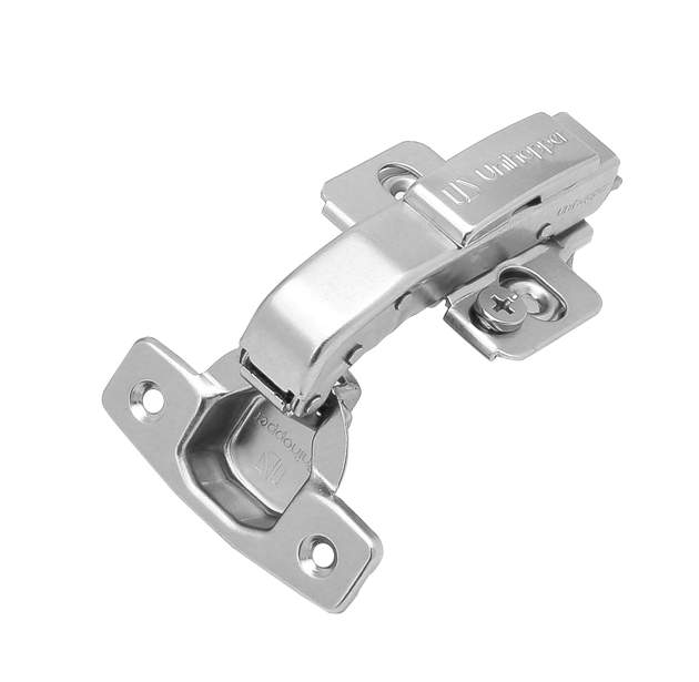 Петля мебельная 3D 90гр UNIHOPPER  с доводчиком 45мм, с декор. накладкой