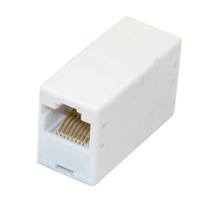 Адаптер проходной Keystone Jack  кат.5е  RJ-45 (8P8C)  44821