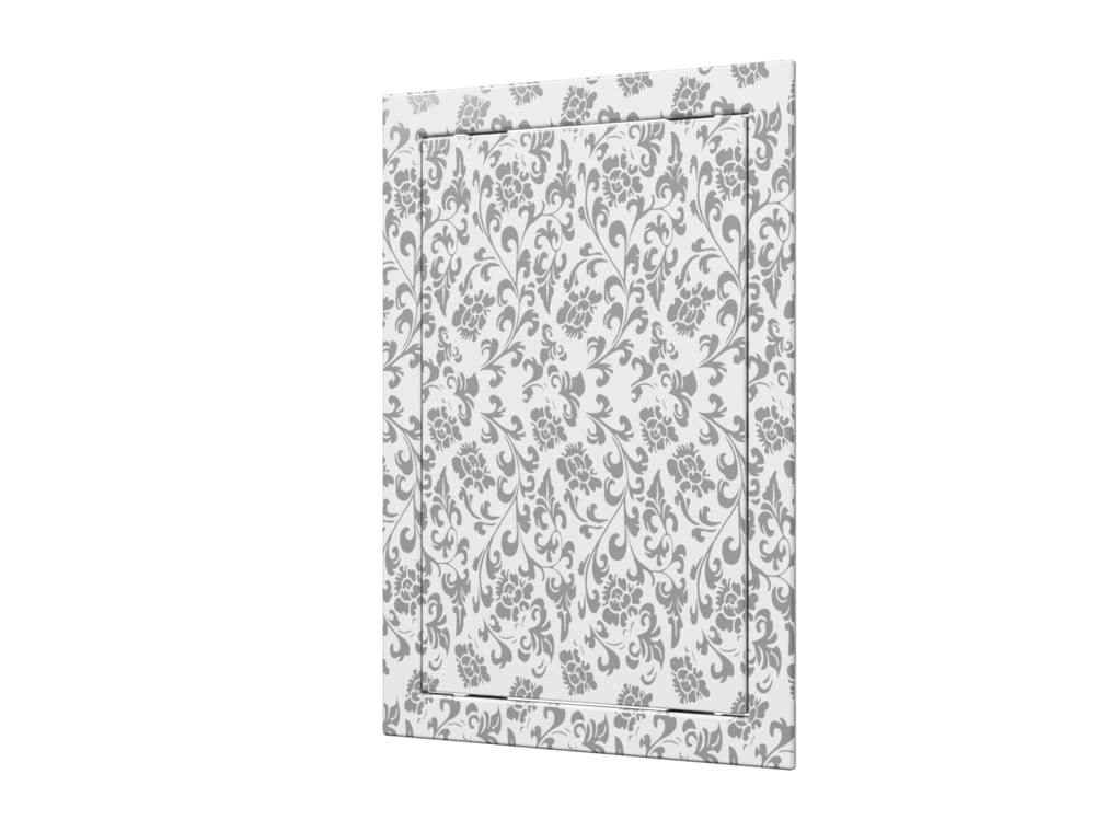 Люк-дверца  Л1515 - White Design - ревизионная с фланц. 150х150