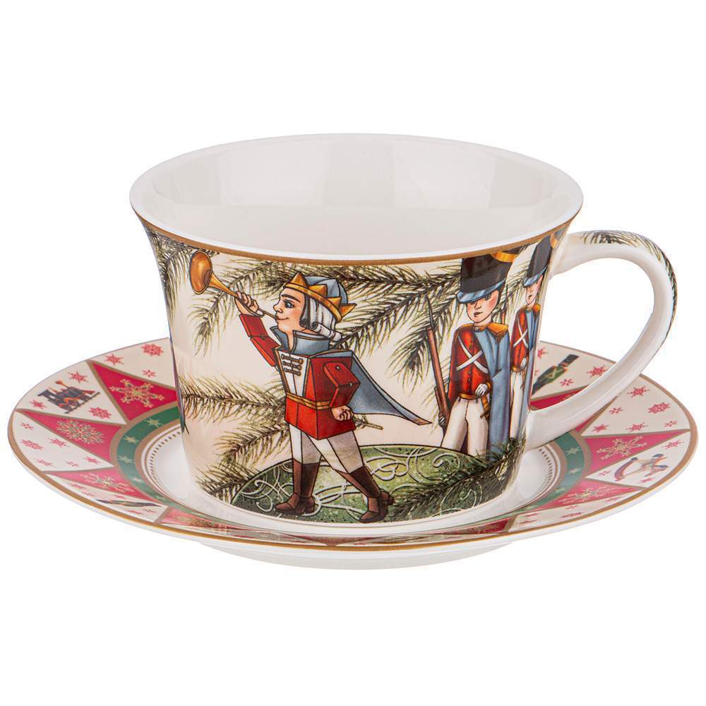 LEFARD Щелкунчик Набор чайный 760-750 на 1 перс/2пр 250мл