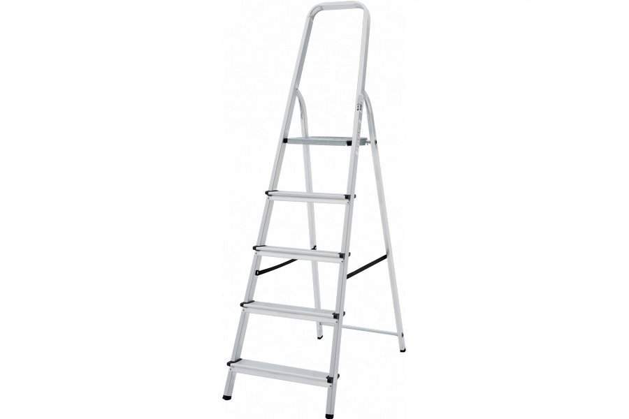 Стремянка  NV1110  алюминивая 5 ступеней  1110105 104см