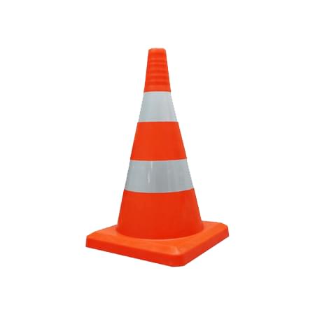 Конус сигнал  КС-2.8 /  КС-2.6   520мм  (2 светоотр.п.)