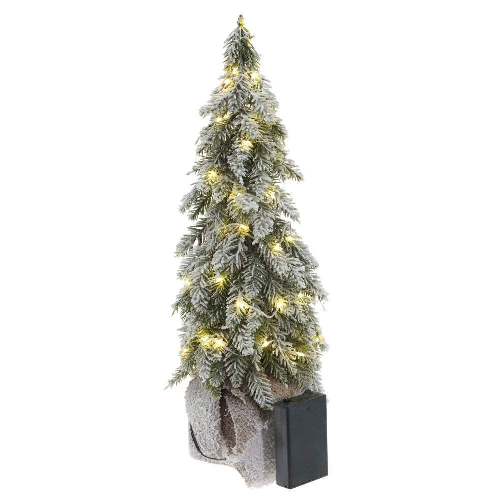 REMECO COLLECTION Ёлочка 822267 декоративная с подсветкой (3хАА) 15х15х42см 