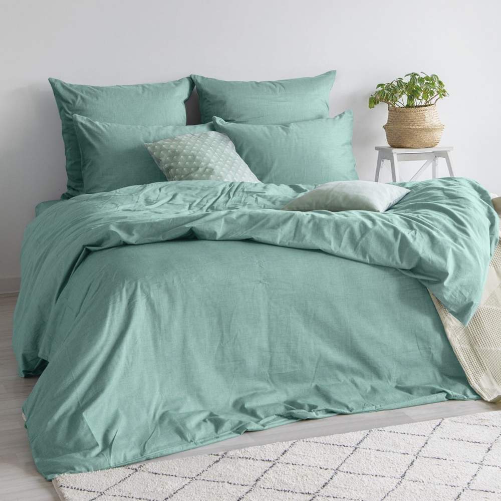 VEROSSA диагональ Melange Emerald КПБ 2Сп с нав. 70/70 775859