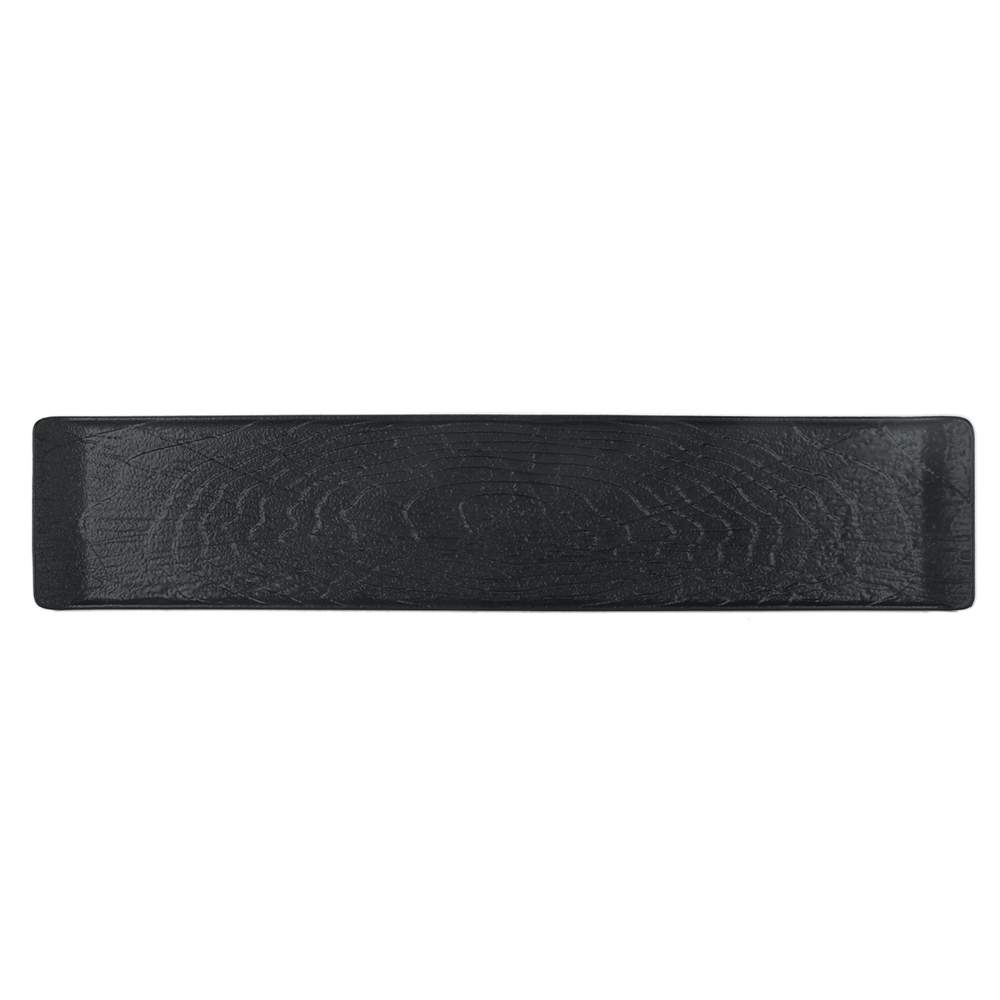 P.L. Proff Cuisine Black Raw Wood Блюдо д/подачи 81229872 прямоугольное 47х10см (3)