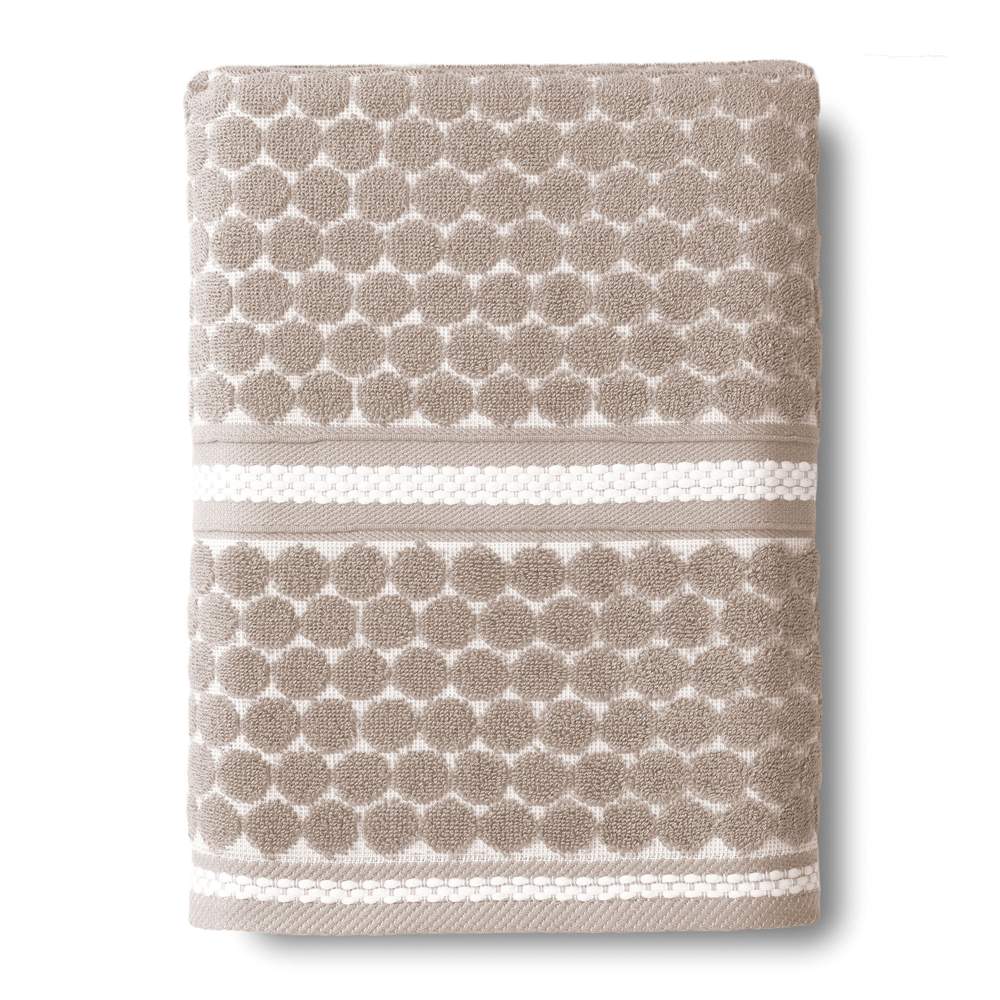 VEROSSA Полотенце Dots tactille кофе/белый 50/90 МХ45 926002