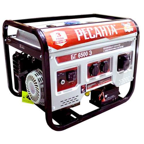 Электрогенератор  Ресанта БГ 6500 Э  64/1/46
