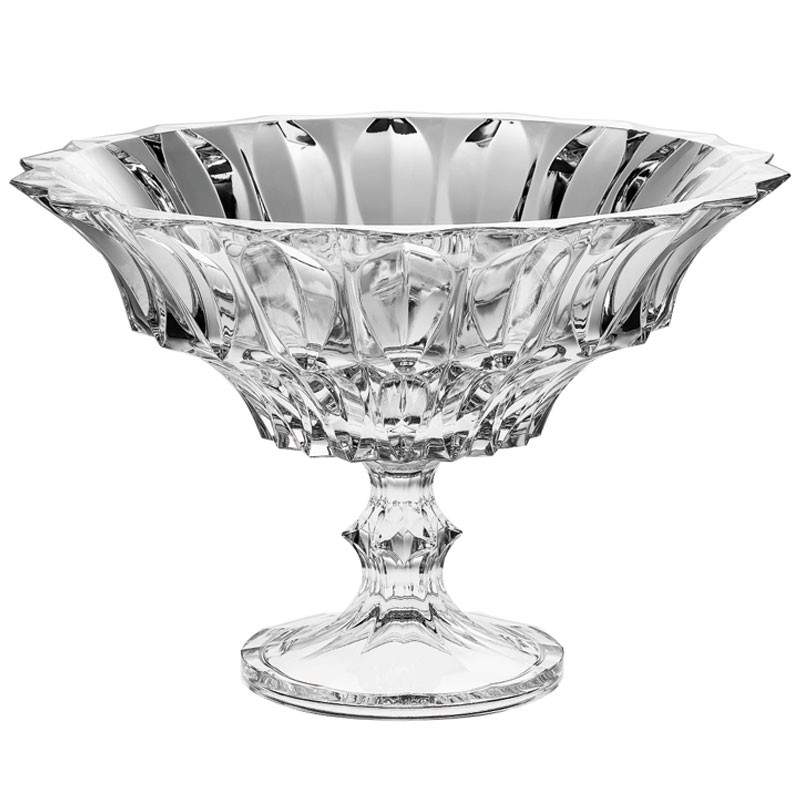CRYSTAL BOHEMIA Салатник Fortune 33см на ножке 65849/0/61024/330 БПХ781