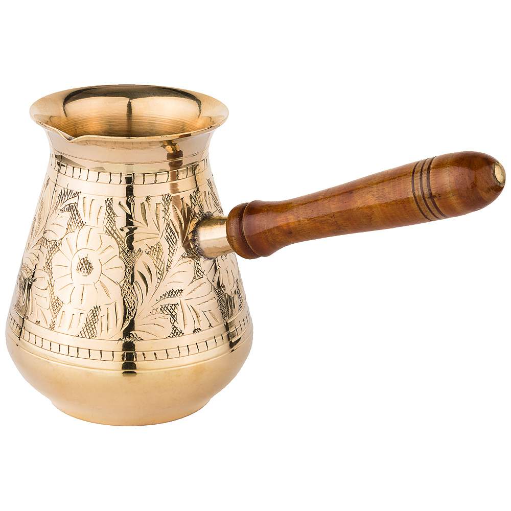 LEFARD Турка 733-115 Graving 600мл резная латунь  