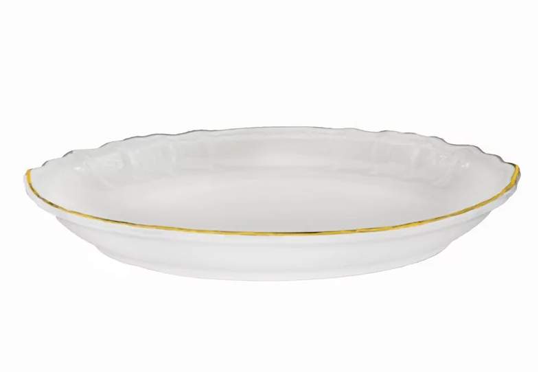 LENARDI Maria Gold Блюдо 226-103 овальное 23см 