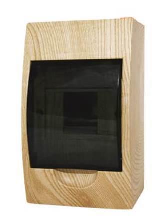 Щит ЩРН-П-4  IP41 PROxima EKF pb40-n-4-light  свет. дерево 1208030