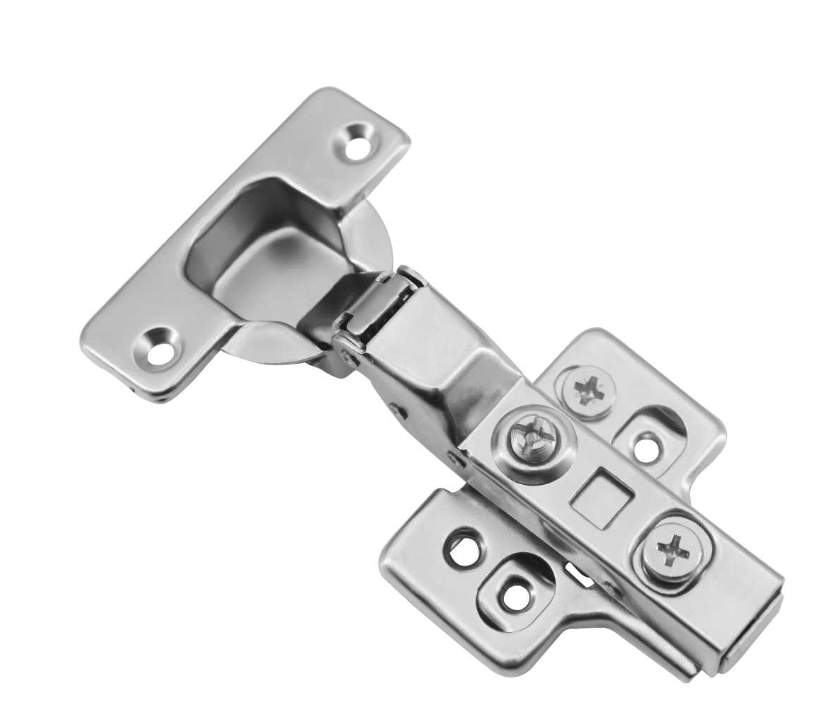 Петля мебельная 3D полунакладная clip-on с доводчиком SENZA Brava