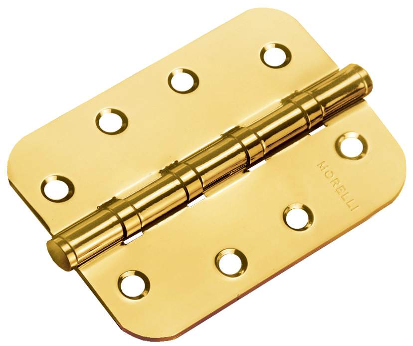 Петля MS-C 100х70х2,5-4BB  SG универс., стальная, мат. золото