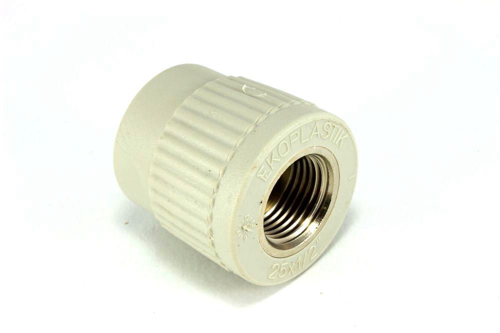 Муфта комб.внутр. 25х1/2  Ekoplastik  (10/100)