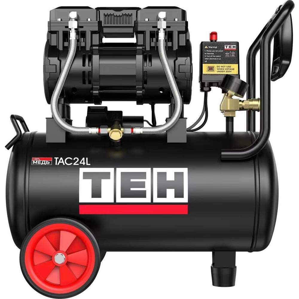 Компрессор TEH  TAC24L   8атм 210л/мин. безмасляный