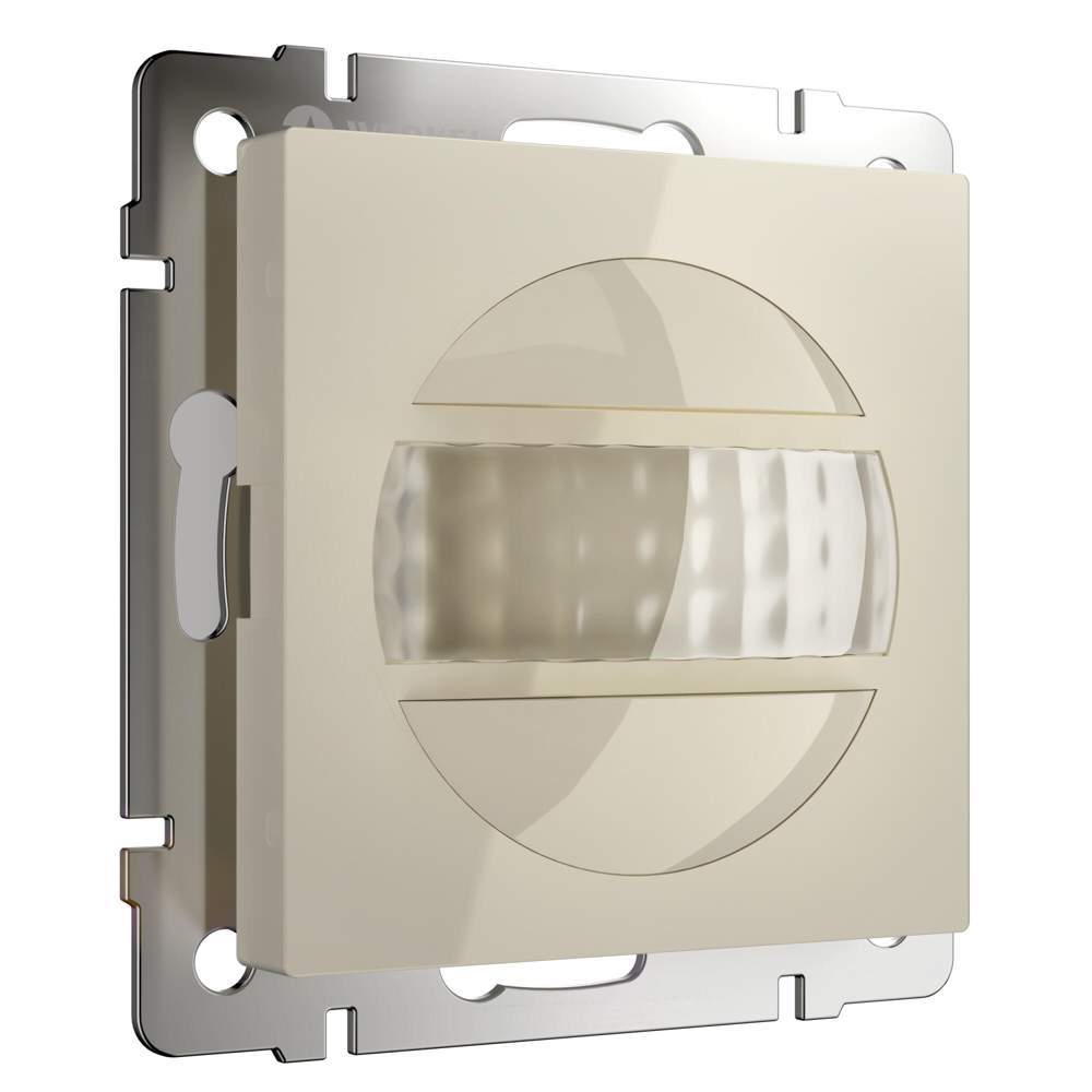 Датчик движения Werkel 500 Вт, двухпроводный  (слоновая кость)  -  W1155103