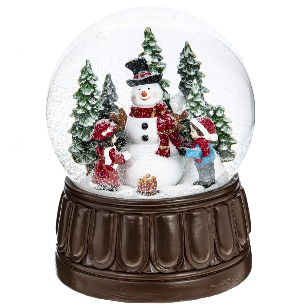 REMECO COLLECTION Фигурка 794151 Шар водяной Новый год подсветка,вьюга,музыка d15см