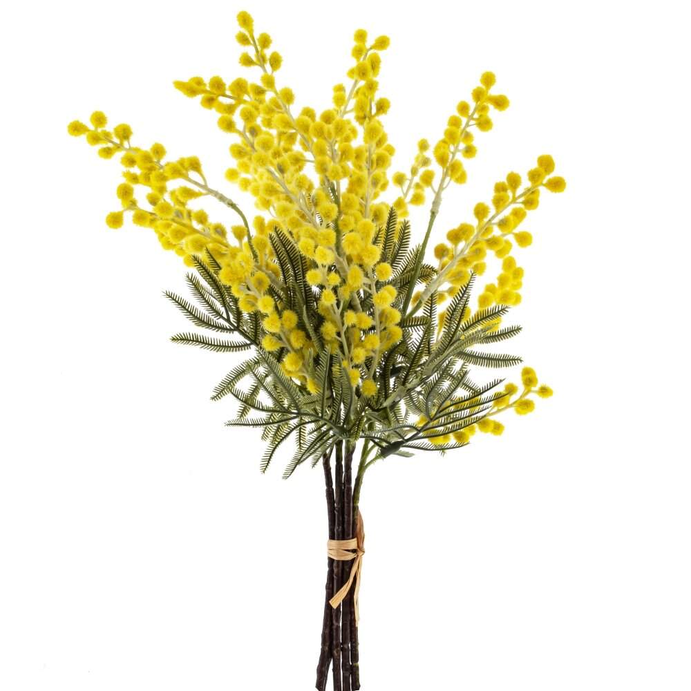REMECO COLLECTION Букет 798994 Мимоза из 5-ти шт L18 W18 H42см  