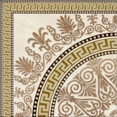 Meander  Rosette  400х400х9  Декор  бежевый 7