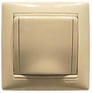 Розетка  VALENA  2Р+Е стд. с/крыш. сл.кость 774322/33851