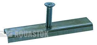 Фиксатор решетки стальной DN100 с винтом